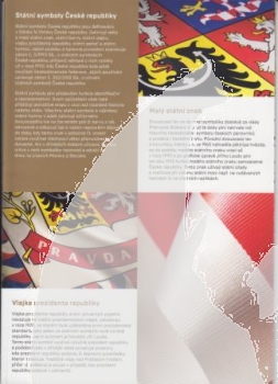 Tschechische Briefmarken - Staatssymbole der Tschechischen Republik 2018 ** / ● - Erinnerungsmappe